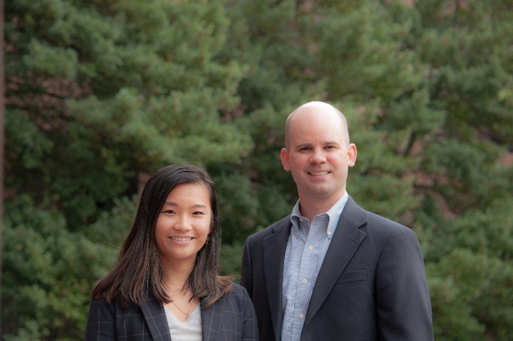 Sheila Sheng and Nick Harling