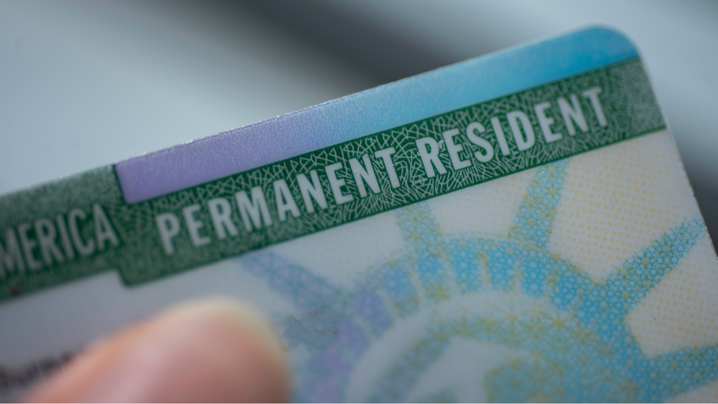 Permanent resident card