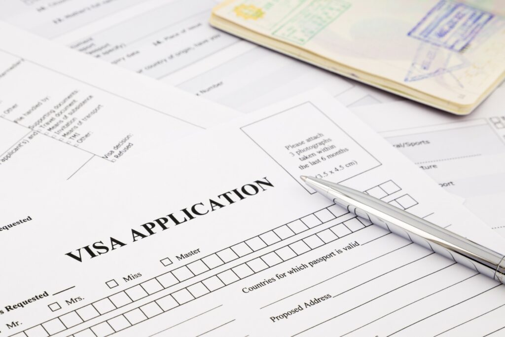 Visa application